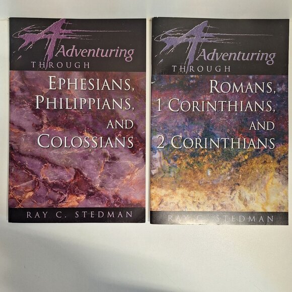 4 Adventuring Through The bible Ray Stedman Study Guides RBC Ministries Book Lot - Picture 4 of 7